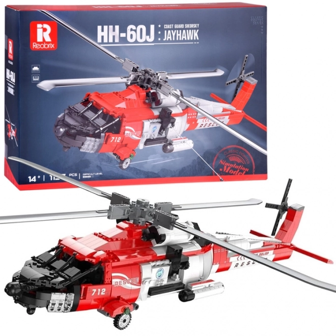 Technik Bausteine Sikorsky HH-60J Jayhawk Helikopter Set