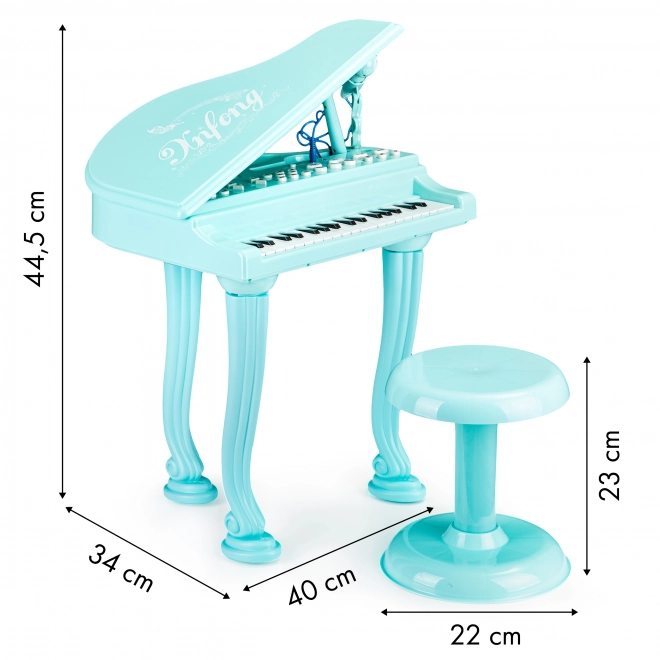 Elektronisches Keyboard Piano mit Mikrofon und MP3