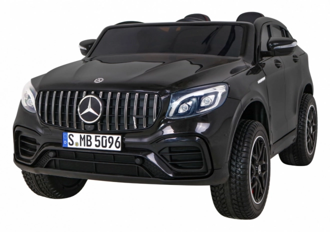 Mercedes GLC 63S Kinderauto schwarz + 4x4 + MP4 + LED + Eco-Leder + Sanfter Start + EVA