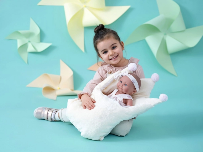 Llorens NEU GEBOREN Mädchen realistische Puppe mit Vinylkörper