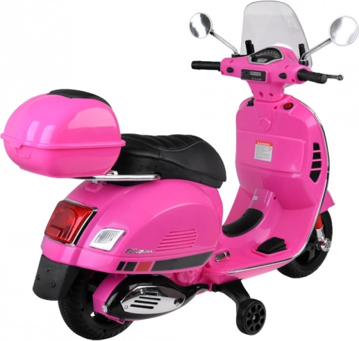 Elektrischer Vespa GTS Super Roller für Kinder – Rosa