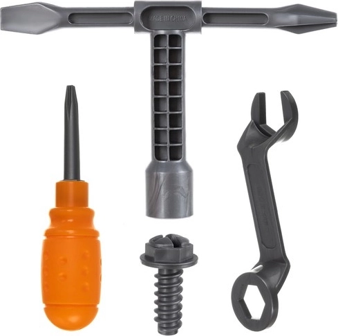 Vollständiges Werkzeugsortiment im Lieferumfang