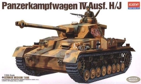 Modellbausatz Panzerkampfwagen IV H/J