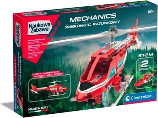 Baukasten Mechaniklabor – Rettungshubschrauber und Luftkissenboot