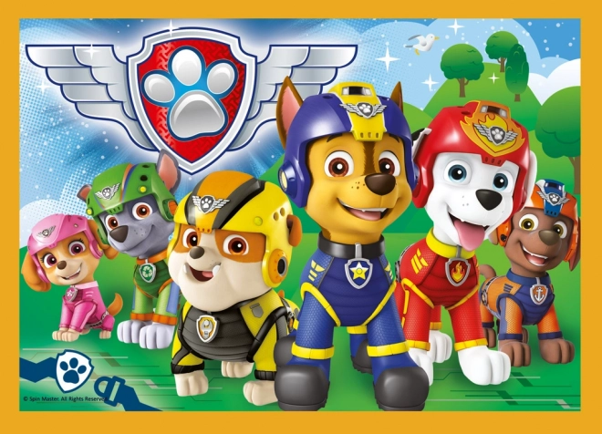 Sommerabenteuer PAW Patrol Puzzle 4 in 1 von Trefl