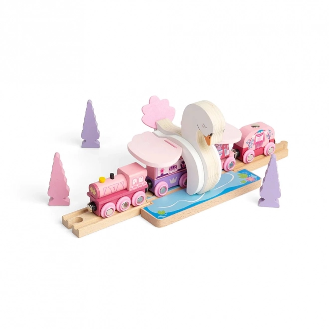 Holztunnel Schwan von Bigjigs Rail