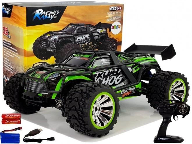 Ferngesteuertes Offroad-Auto grün