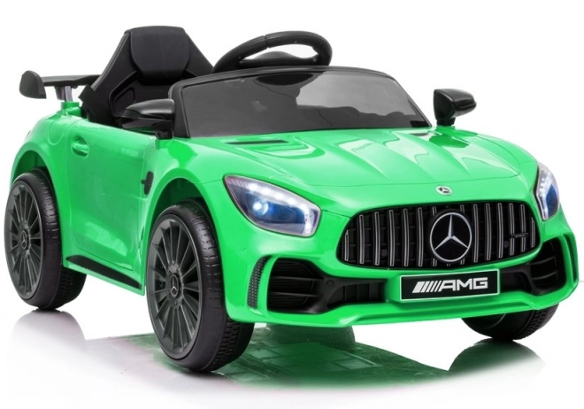 Elektrisches Kinderauto Mercedes AMG GT R Grün