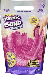 Kinetischer Sand glitzernd rosa 0,9 kg