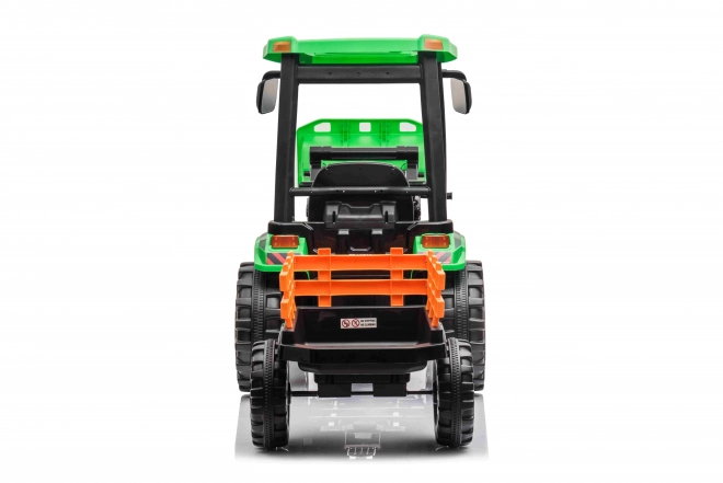 MEGA Traktor D68 mit Anhänger grün