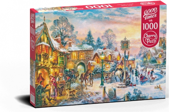 Cherry Pazzi Puzzle Winterdämmerung 1000 Teile