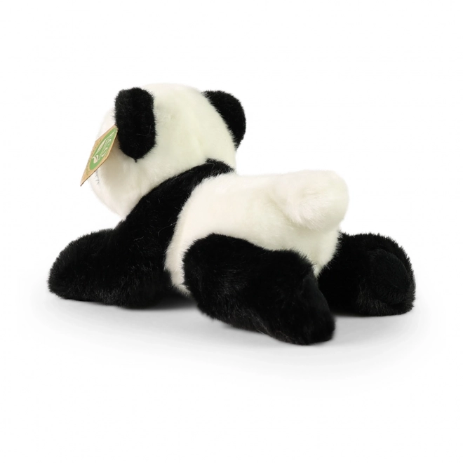 Liegende plüschpanda 20 cm aus Eco-Freundlichen Materialien