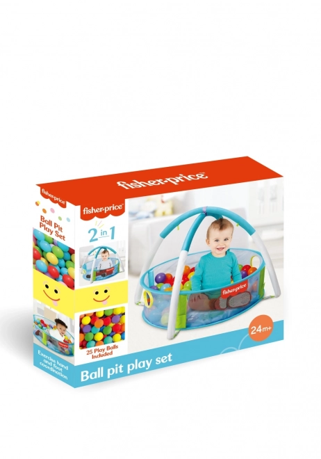 Fisher-Price Rundes Kinderspielzelt mit Bällen