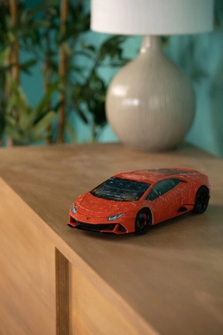 Lamborghini Huracán Evo 3D Puzzle - Grün