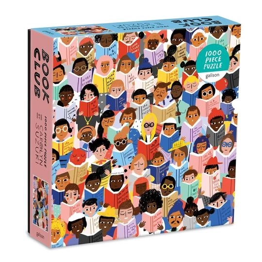 Galison Puzzle – Bücherclub 1000 Teile