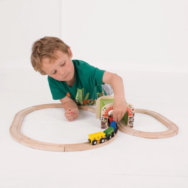 Bigjigs Rail Doppeltunnel