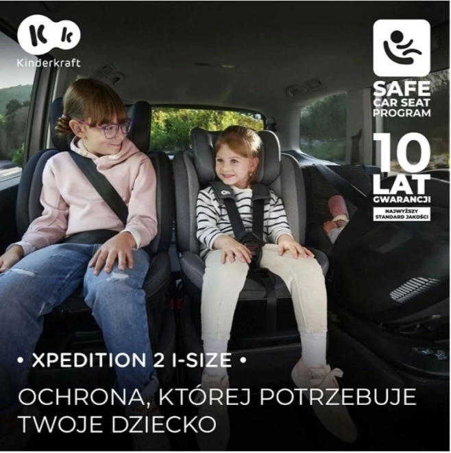 Drehbarer Kindersitz i-Size XPEDITION 2 Grau