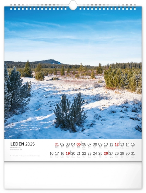 Wandkalender Šumava 2025