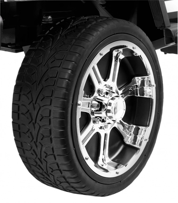 Geländewagen Raptor Drifter Rot + Fernbedienung + Antrieb 4x4 + Stauraum + Langsamer Start + MP3 LED Diode