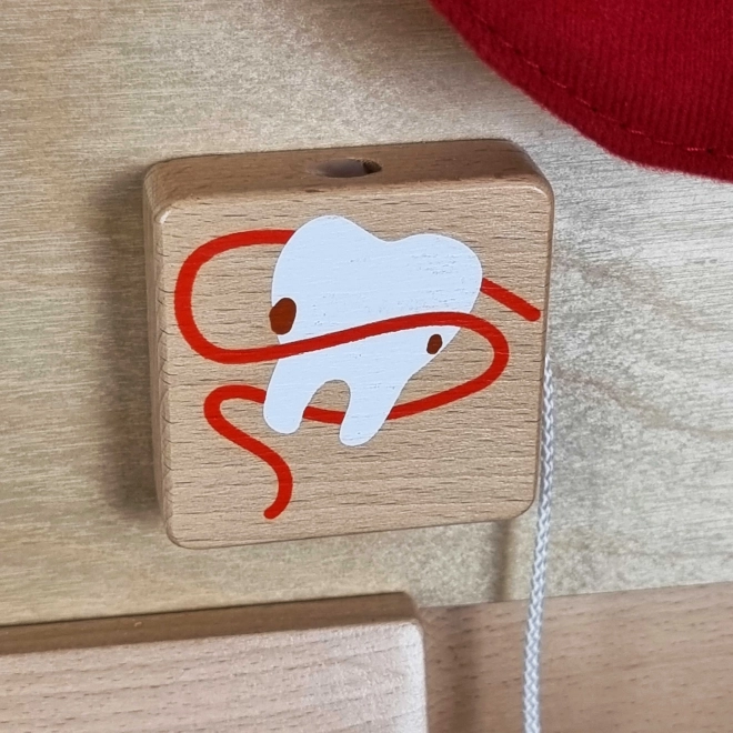 Masterkidz Wand-Sensoriktafel Mundhygiene Montessori