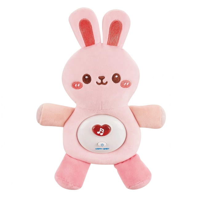 Interaktiver Baby-Kuschelhase mit Licht und Klang