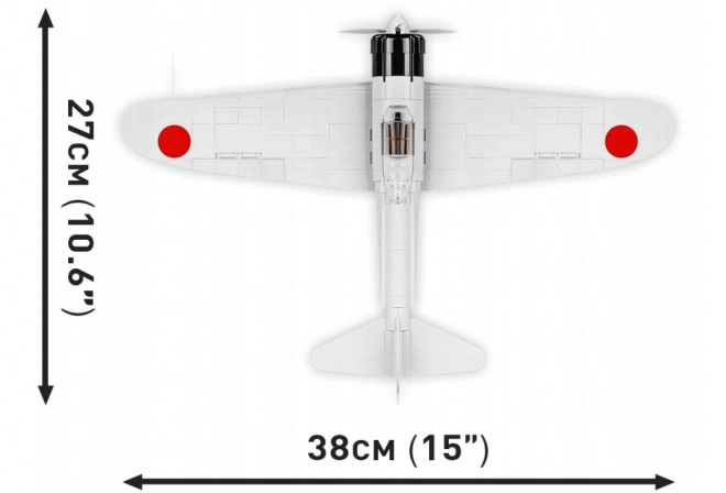 Konstruktionsspielzeug Mitsubishi Zero