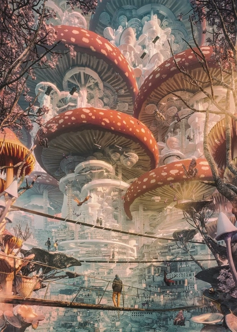 Puzzle Future Cities: Pilzland 1000 Teile