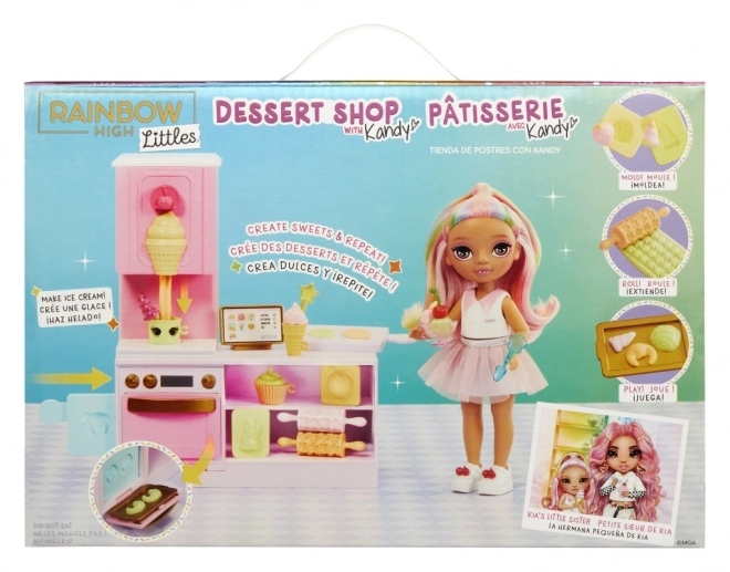 Rainbow High Spielset mit kleiner Schwester – Bäckerei