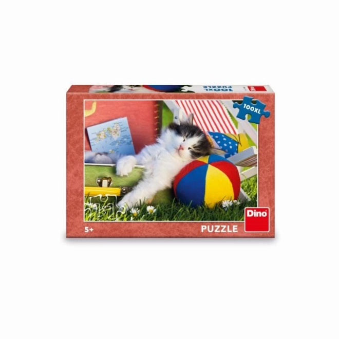 Puzzle mit Kätzchenmotiv XL 100 Teile