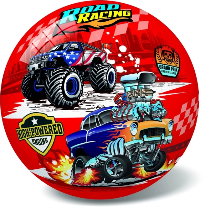 Super Cars Monster Truck Ball 14cm Aufgeblasen