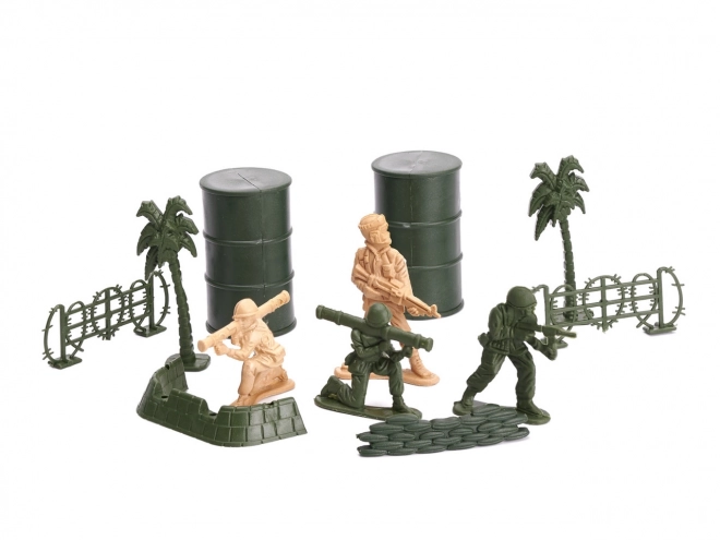 Figuren-Set Militärbasis mit 114 Teilen