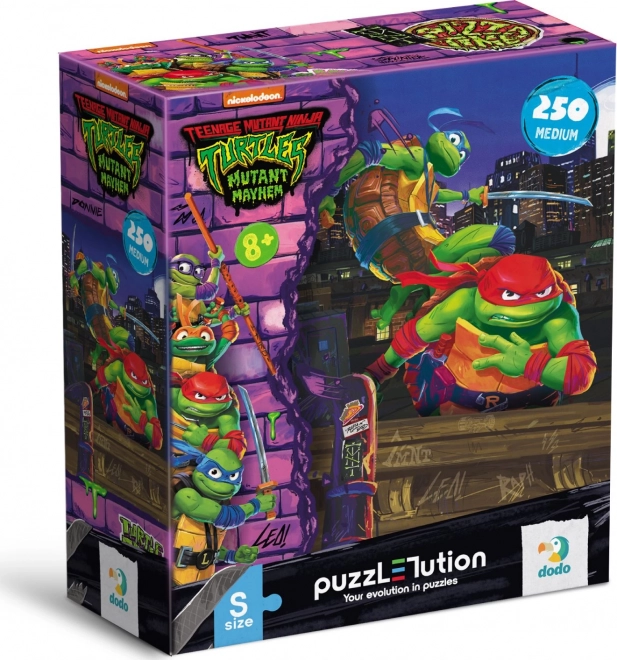 DODO Puzzle Teenage Mutant Ninja Turtles: Leonardo und Raphael 250 Teile