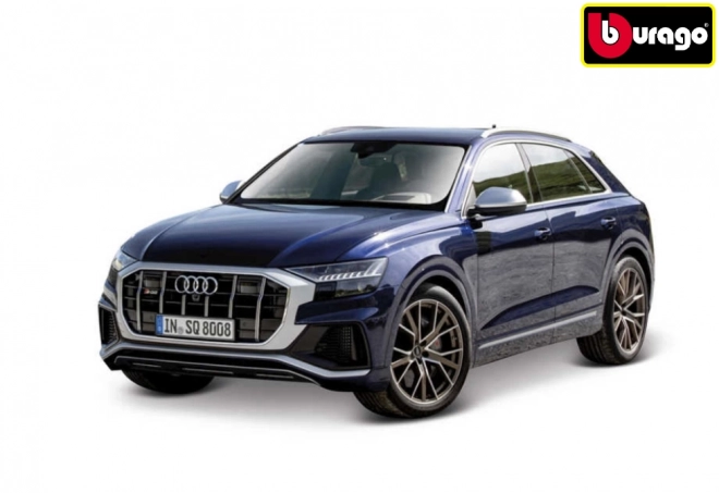 Audi SQ8 Modellauto Blau