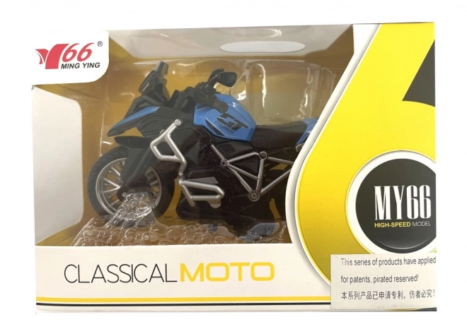 Aufziehbare Motorrad 1:14