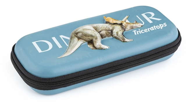 Schulmäppchen 3D Etui Dino Triceratops