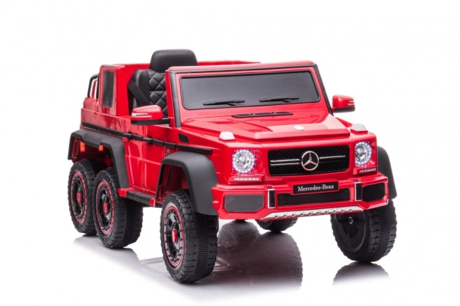 Elektrisches Auto MERCEDES-BENZ G63 6X6 in Rot