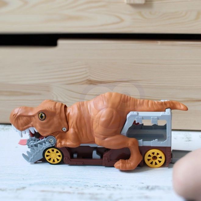 Dinosaurier-Auto-Abschussrampe