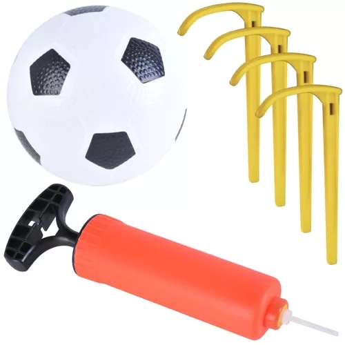 Fußballset für Kinder mit Tor, Ball und Pumpe