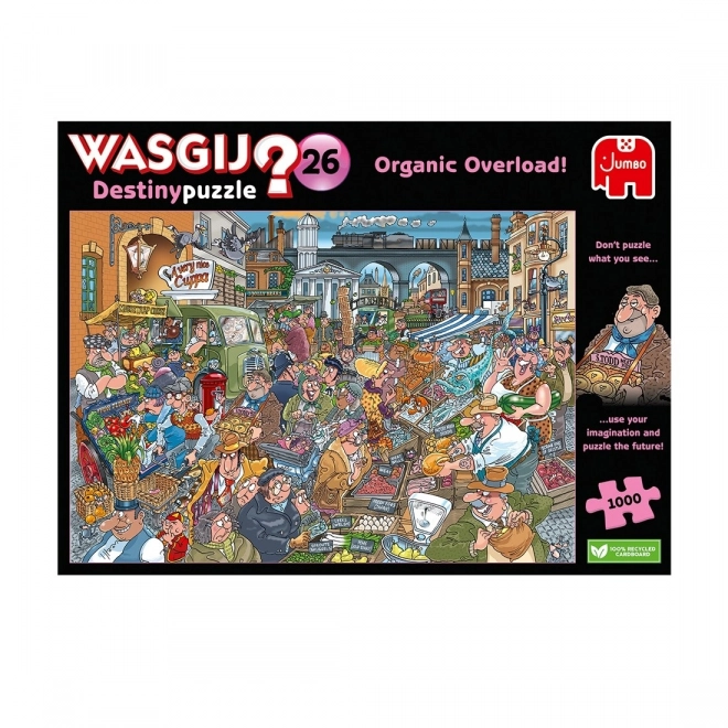 Puzzle 1000 Teile Wasgij Davy auf dem Markt