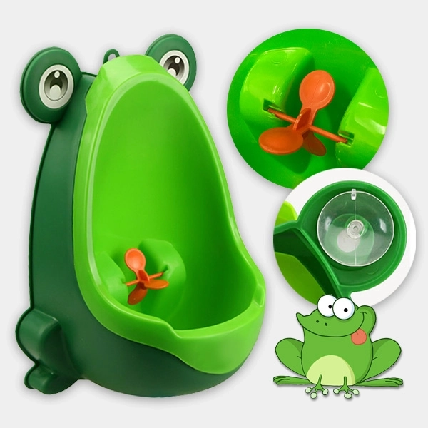 Kinderurinal Frosch Wandmontage