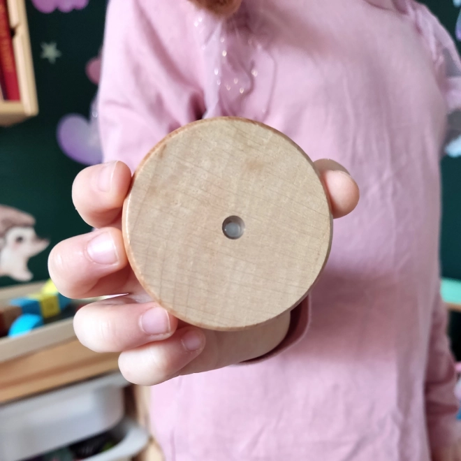 Holzmagnetische Bausteine WABI