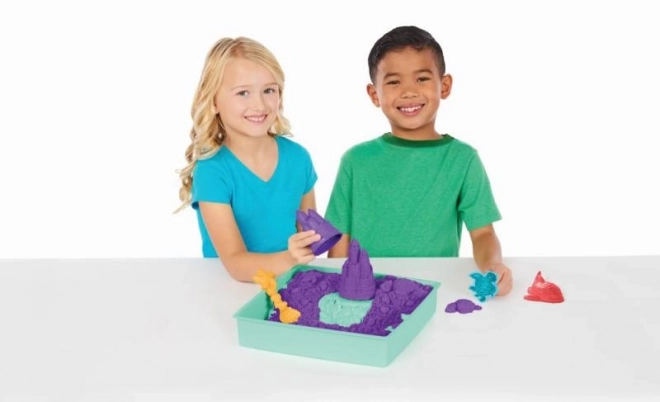 Kinetic Sand Sandbox Set Lila