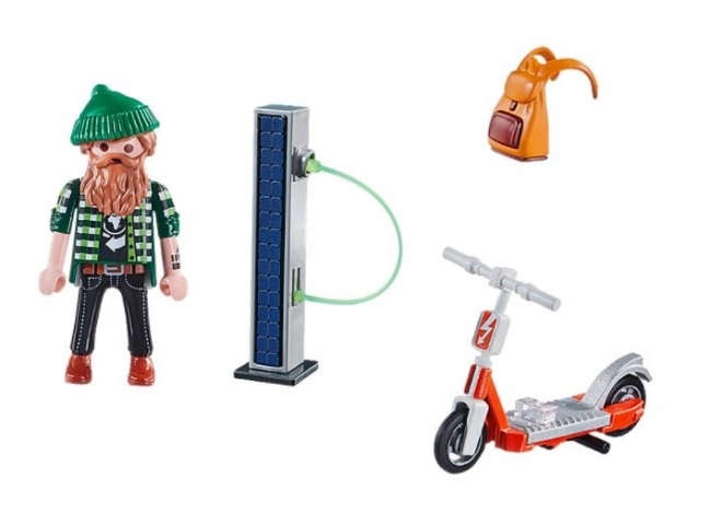 Playmobil Special Plus Hipster mit E-Scooter