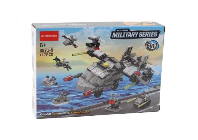 Konstruktionsspielzeug Hubschrauber 6-in-1 Set