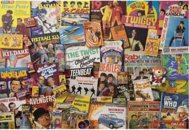 Puzzle 60er Jahre 1000 Teile GIBSONS