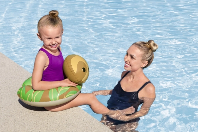 Bestway Aufblasbarer Kinder-Schwimmring Faultier 50 x 46 cm