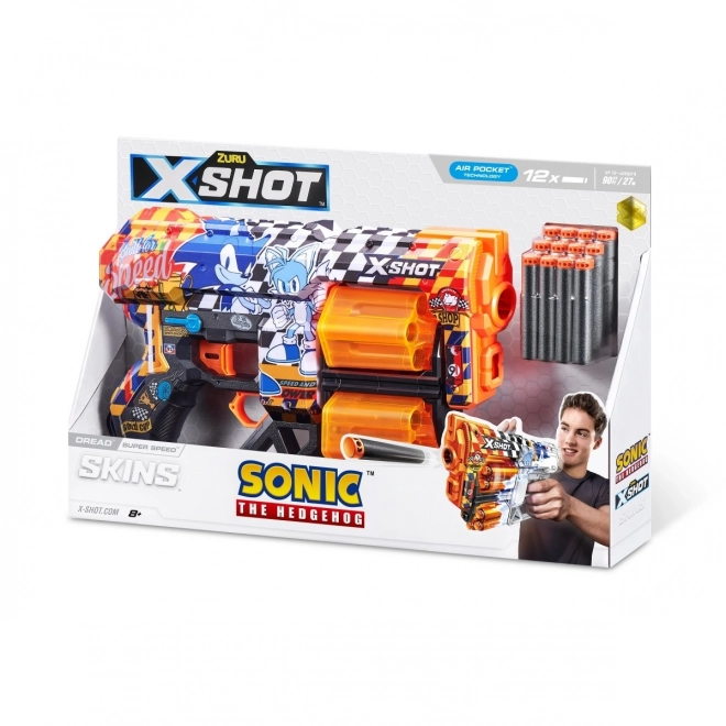 X-Shot Skins Dread Sonic the Hedgehog Blaster