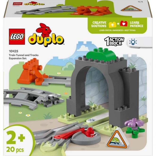 Lego Duplo Tunnel und Schienen Erweiterungsset