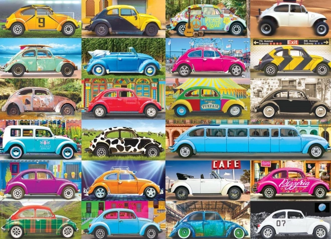 Eurographics Puzzle Volkswagen Käfer: Käfer auf der Reise 1000 Teile