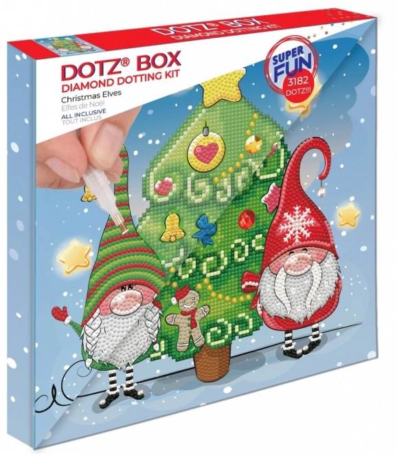 Diamond Dotz Weihnachtselfen Set